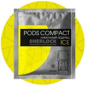 Капсула  Pods Compact для Logic 1,5 % Лимонный леденец айс купить с доставкой в СПб, по России и СНГ. Цена. Изображение №10. 