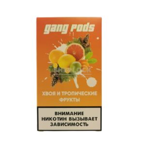 Капсулы Gang Pods (Хвоя и тропические фрукты) купить с доставкой в СПб, по России и СНГ. Цена. Изображение №20. 