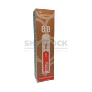 Электронная сигарета URBN ZERO 1500 (Чай с молоком) без никотина купить с доставкой в СПб, по России и СНГ. Цена. Изображение №17. 