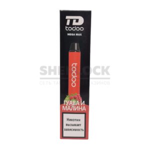 Электронная сигарета TODOO MEGA MAX 2500 (Гуава Малина) купить с доставкой в СПб, по России и СНГ. Цена. Изображение №17. 