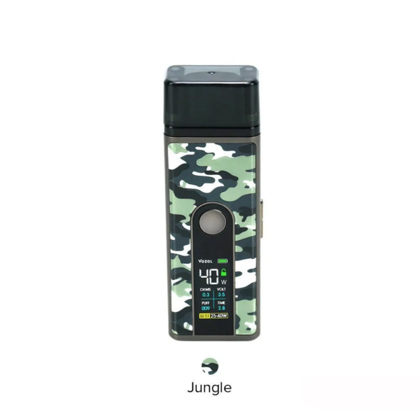 POD система WHIZ 40W Mod Pod Kit (Jungle) купить с доставкой в СПб, по России и СНГ. Цена. Изображение №6. 