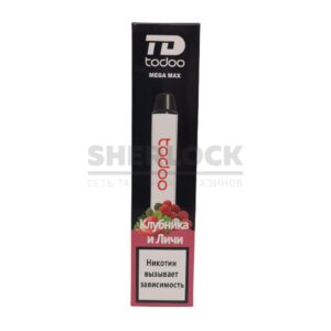 Электронная сигарета TODOO MEGA MAX 2500 (Мороженое таро) купить с доставкой в СПб, по России и СНГ. Цена. Изображение №5. 