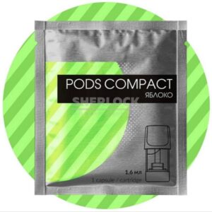 Капсула  Pods Compact для Logic 1,5 % Энергетик айс купить с доставкой в СПб, по России и СНГ. Цена. Изображение №5. 