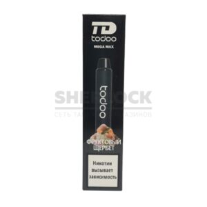Электронная сигарета TODOO MEGA MAX 2500 (Фруктовый щербет) купить с доставкой в СПб, по России и СНГ. Цена. Изображение №13. 