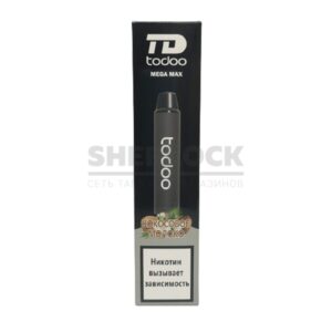 Электронная сигарета TODOO MEGA MAX 2500 (Сладкая дыня) купить с доставкой в СПб, по России и СНГ. Цена. Изображение №4. 