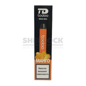 Электронная сигарета TODOO MEGA MAX 2500 (Ягодный рай) купить с доставкой в СПб, по России и СНГ. Цена. Изображение №5. 