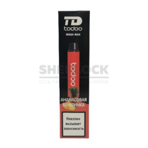 Электронная сигарета TODOO MEGA MAX 2500 (Ананасовая вечеринка) купить с доставкой в СПб, по России и СНГ. Цена. Изображение №18. 