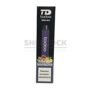 Электронная сигарета TODOO MEGA MAX 2500 (Лимон) купить с доставкой в СПб, по России и СНГ. Цена. Изображение №6. 