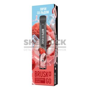Электронная сигарета BRUSKO GO 800 (Личи со льдом) купить с доставкой в СПб, по России и СНГ. Цена. Изображение №6.