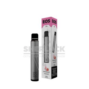 Электронная сигарета EOS e-stick Premium Plus 1200 (Клубничный йогурт) купить с доставкой в СПб, по России и СНГ. Цена. Изображение №9.