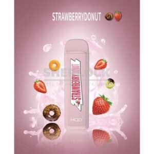 Электронная сигарета HQD Mega 1800 Strawberry Donut (Клубника-Пончик) купить с доставкой в СПб, по России и СНГ. Цена. Изображение №16.