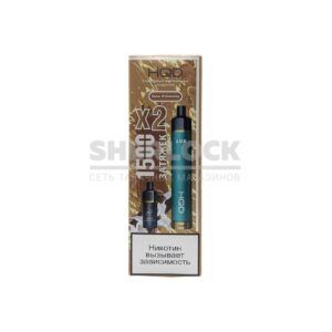 Электронная сигарета HQD LUX 1500 x2 (Кокос и шоколад) купить с доставкой в СПб, по России и СНГ. Цена. Изображение №18. 