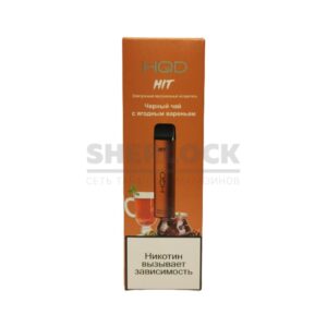 Электронная сигарета HQD HIT 1600 (Черный чай с ягодным вареньем) купить с доставкой в СПб, по России и СНГ. Цена. Изображение №5.
