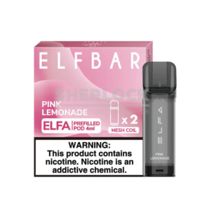 Картридж Elf Bar Elfa - Pink Lemonade (Розовый Лимонад) купить с доставкой в СПб, по России и СНГ. Цена. Изображение №2.