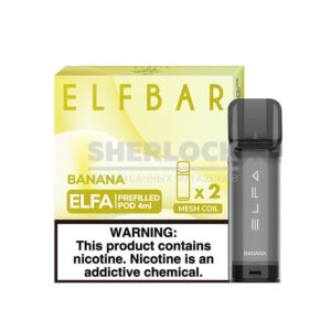 Картридж Elf Bar Elfa - Banana (Банан) купить с доставкой в СПб, по России и СНГ. Цена. Изображение №12. 