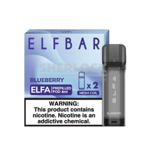 Картридж Elf Bar Elfa - Blueberry (Черника) купить с доставкой в СПб, по России и СНГ. Цена. Изображение №11.
