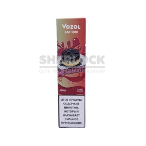 Электронная сигарета VOZOL BAR 3000 (Тирамису) купить с доставкой в СПб, по России и СНГ. Цена. Изображение №10. 
