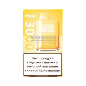 Электронная сигарета VOZOL ALIEN 3000 (Лимонный йогурт) купить с доставкой в СПб, по России и СНГ. Цена. Изображение №14. 