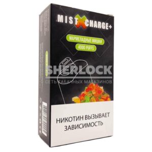 Электронная сигарета MIST X CHARGE+ 4000 (Мармеладные мишки) купить с доставкой в СПб, по России и СНГ. Цена. Изображение №45.