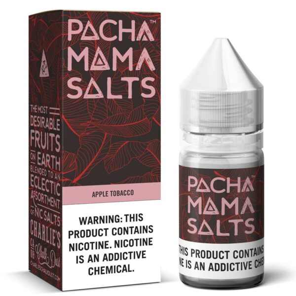 Жидкость Pachamama Salt Apple Tobacco (30 мл) купить с доставкой в СПб, по России и СНГ. Цена. Изображение №6. 