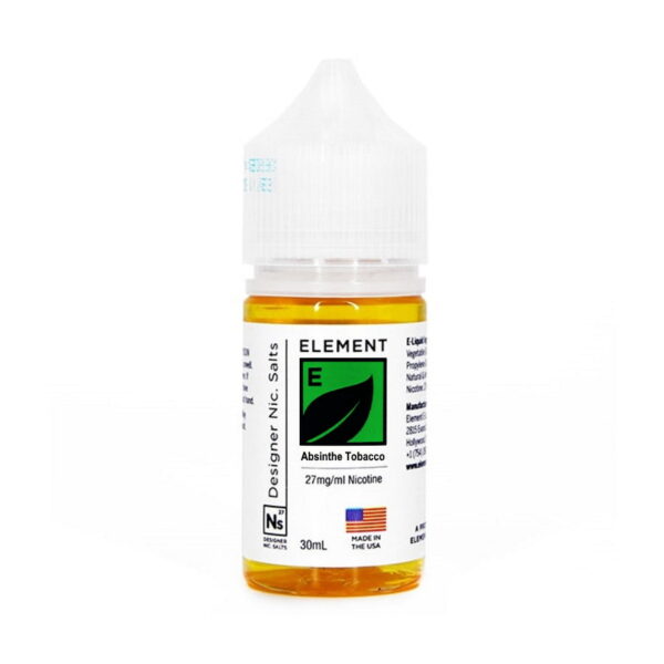 Жидкость Element Salt Absinthe Tobacco (30 мл) купить с доставкой в СПб, по России и СНГ. Цена. Изображение №6. 