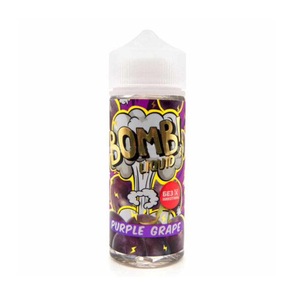 Жидкость Cotton Candy Bomb! SALT Purple Grape (120 мл) купить с доставкой в СПб, по России и СНГ. Цена. Изображение №6. 