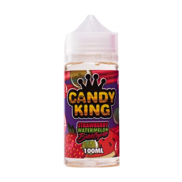 Жидкость Candy King Strawberry Watermelon Bubble Gum (100 мл) купить с доставкой в СПб, по России и СНГ. Цена. Изображение №6. 