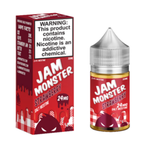 Жидкость Jam Monster Salt Strawberry (30 мл) купить с доставкой в СПб, по России и СНГ. Цена. Изображение №30. 