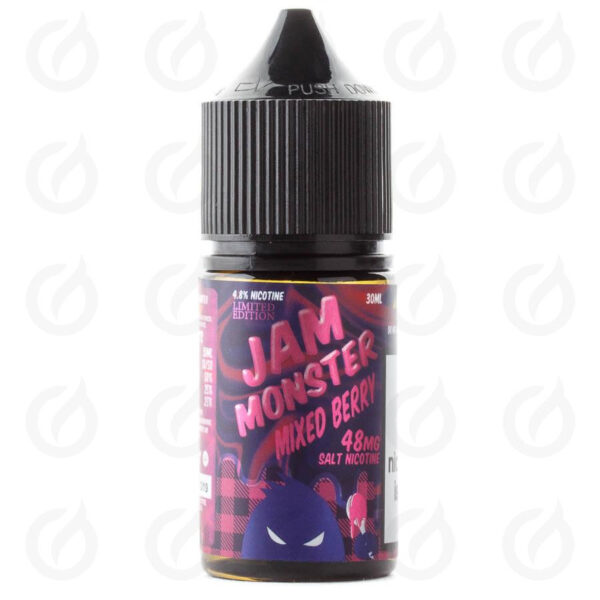 Жидкость Jam Monster Salt Mixed Berry (30 мл) купить с доставкой в СПб, по России и СНГ. Цена. Изображение №6. 