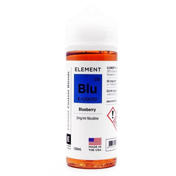 Жидкость Element Blueberry (120 мл) купить с доставкой в СПб, по России и СНГ. Цена. Изображение №6. 