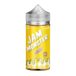Жидкость Jam Monster Banana (100 мл) купить с доставкой в СПб, по России и СНГ. Цена. Изображение №4. 