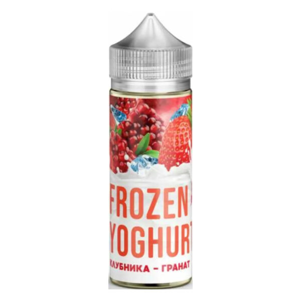 Жидкость Frozen Yogurt Клубника Гранат (120 мл) купить с доставкой в СПб, по России и СНГ. Цена. Изображение №6. 