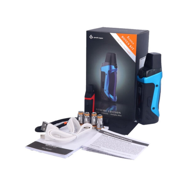 GeekVape Aegis Boost Kit Luxury Edition 1500mAh (Gunmetal) купить с доставкой в СПб, по России и СНГ. Цена. Изображение №8. 