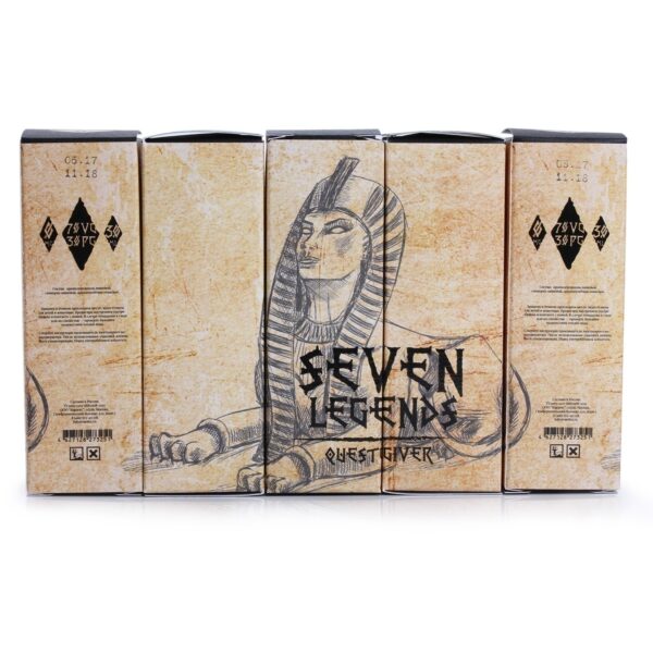 Жидкость Seven Legends Questgiver купить с доставкой в СПб, по России и СНГ. Цена. Изображение №17. 