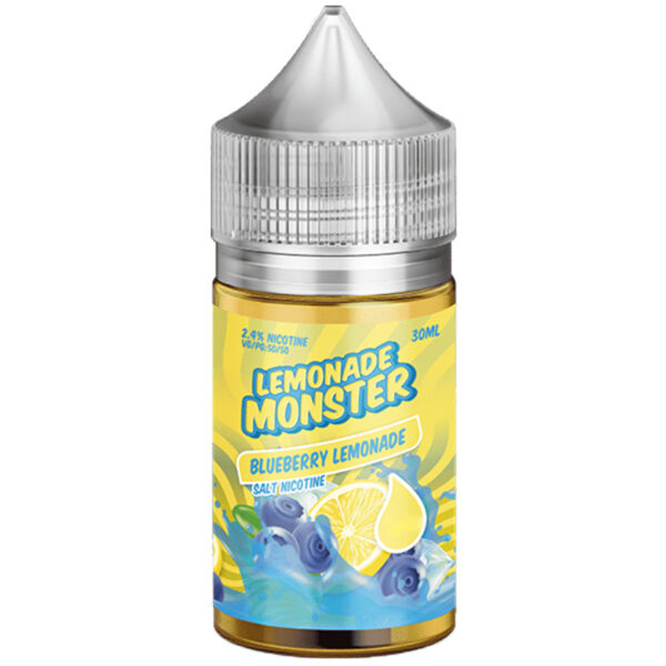 Жидкость Lemonade Monster Salt Blueberry (30 мл) купить с доставкой в СПб, по России и СНГ. Цена. Изображение №6. 