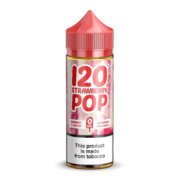 Жидкость Mad Hatter 120 Pop Strawberry Shortfill (120 мл) купить с доставкой в СПб, по России и СНГ. Цена. Изображение №6. 