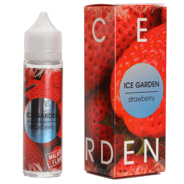 Жидкость Ice Garden Strawberry (60мл) купить с доставкой в СПб, по России и СНГ. Цена. Изображение №8. 