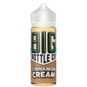 Жидкость Big Bottle Cinnamon Cream (120мл) купить с доставкой в СПб, по России и СНГ. Цена. Изображение №15.