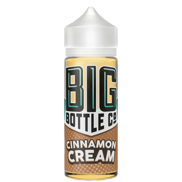 Жидкость Big Bottle Cinnamon Cream (120мл) купить с доставкой в СПб, по России и СНГ. Цена. Изображение №7. 