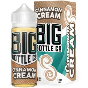Жидкость Big Bottle Cinnamon Cream (120мл) купить с доставкой в СПб, по России и СНГ. Цена. Изображение №17.