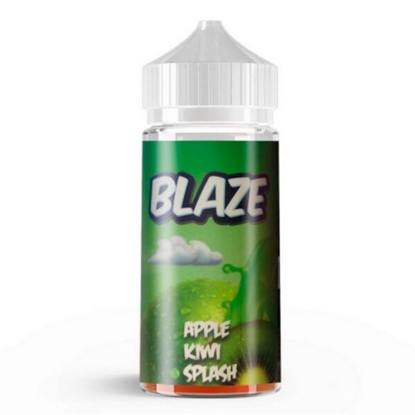 Жидкость Blaze Apple Kiwi Splash (100мл) купить с доставкой в СПб, по России и СНГ. Цена. Изображение №6. 