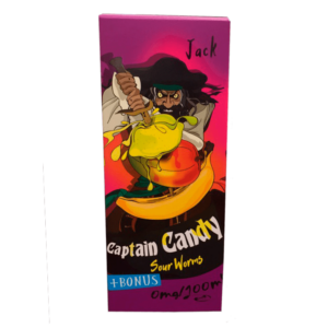 Жидкость Captain Candy Jack Sour Worms (100 мл) купить с доставкой в СПб, по России и СНГ. Цена. Изображение №3.