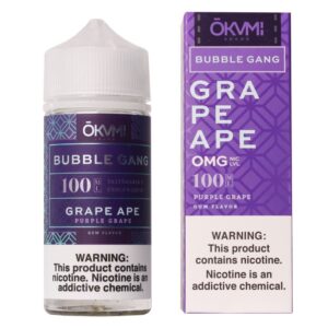 Жидкость Okami Bubble Gang Grape Ape Shortfill (100 мл) купить с доставкой в СПб, по России и СНГ. Цена. Изображение №14. 