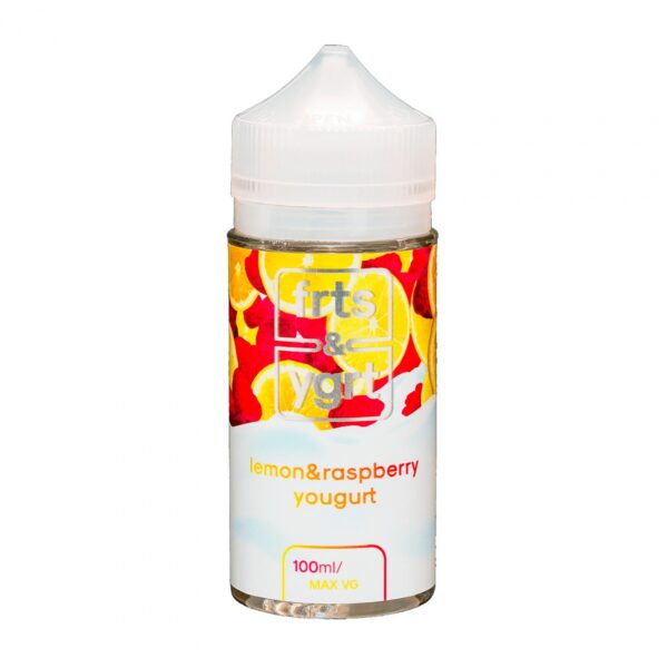 Жидкость FRTS&YGRT Lemon & Raspberry Yogurt Limited (100 мл) купить с доставкой в СПб, по России и СНГ. Цена. Изображение №6. 