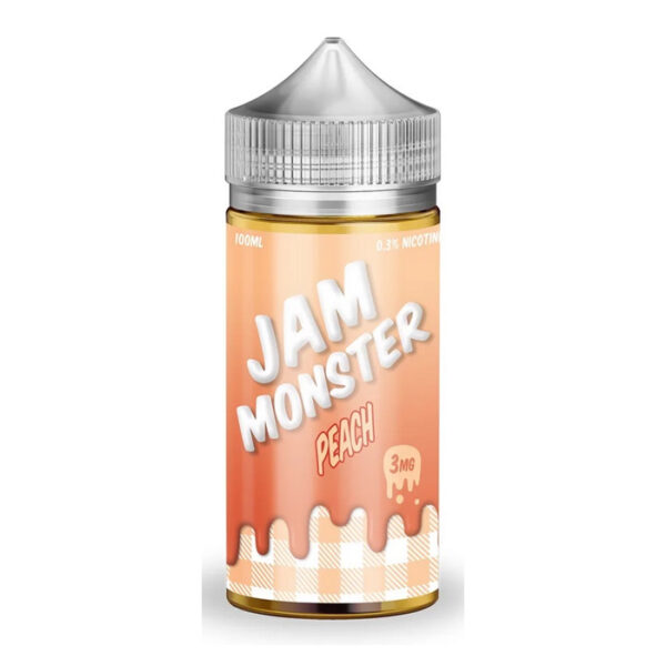 Жидкость Jam Monster Peach (100 мл) купить с доставкой в СПб, по России и СНГ. Цена. Изображение №6. 
