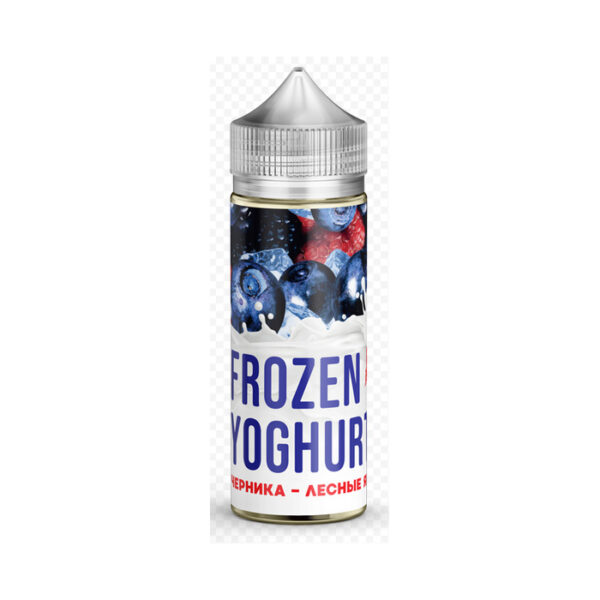 Жидкость Frozen Yogurt Лесные ягоды Черника (120 мл) купить с доставкой в СПб, по России и СНГ. Цена. Изображение №6. 