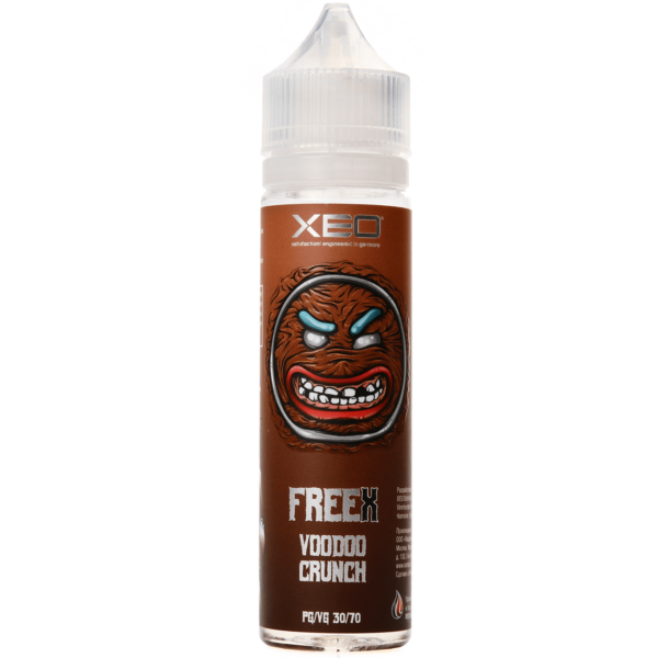 Жидкость XEO Freex Voodoo Crunch (55мл) купить с доставкой в СПб, по России и СНГ. Цена. Изображение №6. 