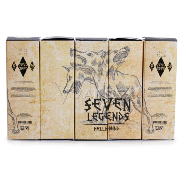 Жидкость Seven Legends Hellhound купить с доставкой в СПб, по России и СНГ. Цена. Изображение №17. 
