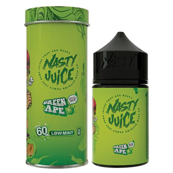Жидкость Nasty Juice Green Ape (60 мл) купить с доставкой в СПб, по России и СНГ. Цена. Изображение №6. 