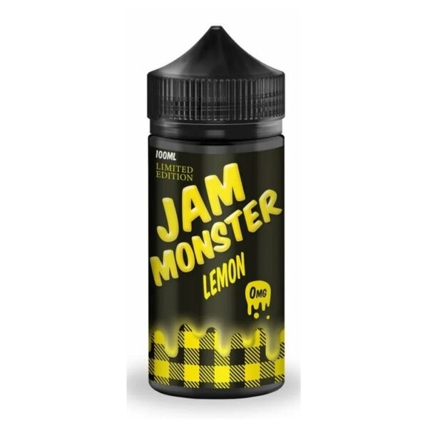 Жидкость Jam Monster Lemon (100 мл) купить с доставкой в СПб, по России и СНГ. Цена. Изображение №6. 